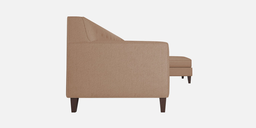 Miller Fabric Lhs Sectional Sofa 3 Lounger In Cosmic Beige Colour - Febonic Living