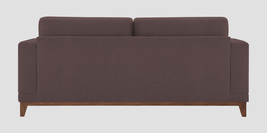 Esha Fabric 2 Seater Sofa In Night Brown Colour - Febonic Living