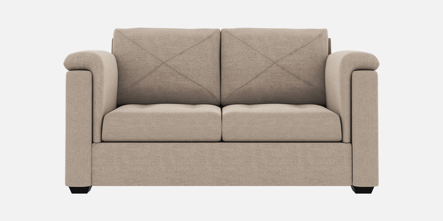 Andres Fabric 2 Seater Sofa In Khaki Beige Colour - Febonic Living