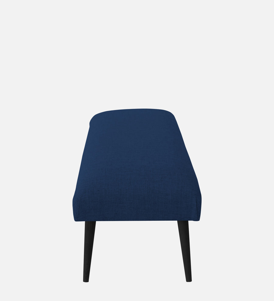 Adon Velvet Bench In Imperial Blue Colour - Febonic Living