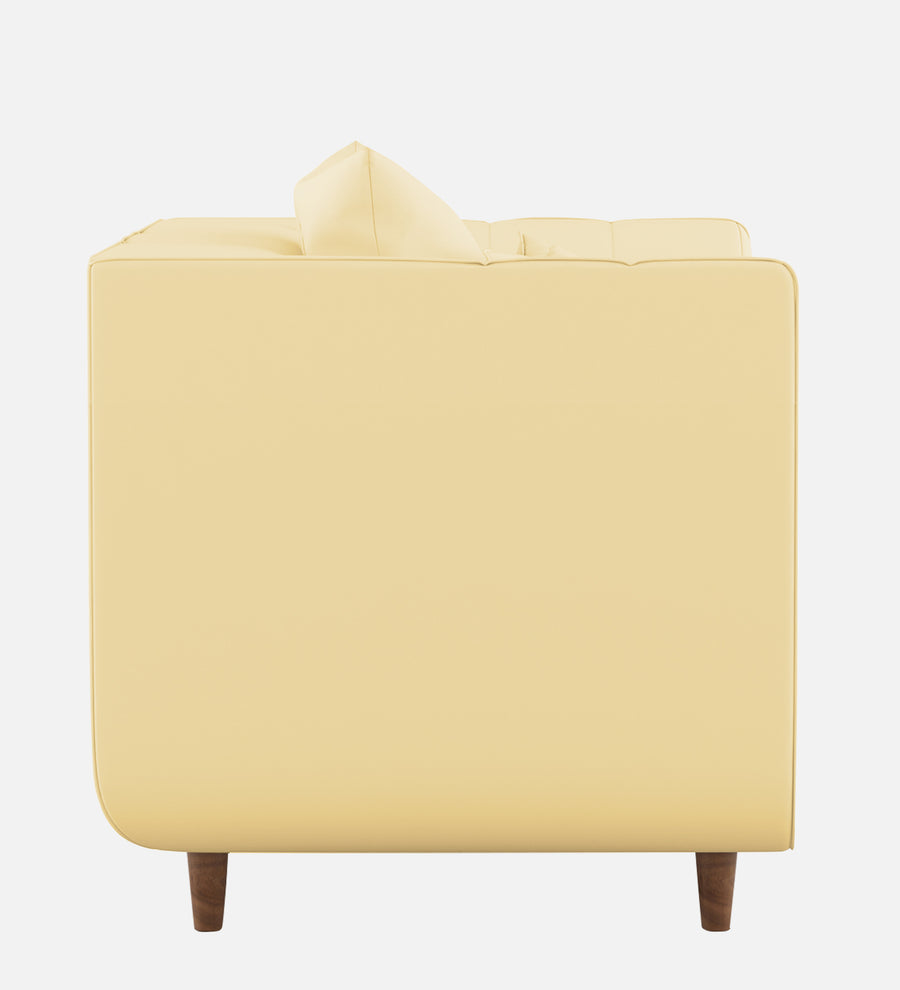 Sumo Velvet 1 Seater Sofa In Sandy Beige Colour - Febonic Living