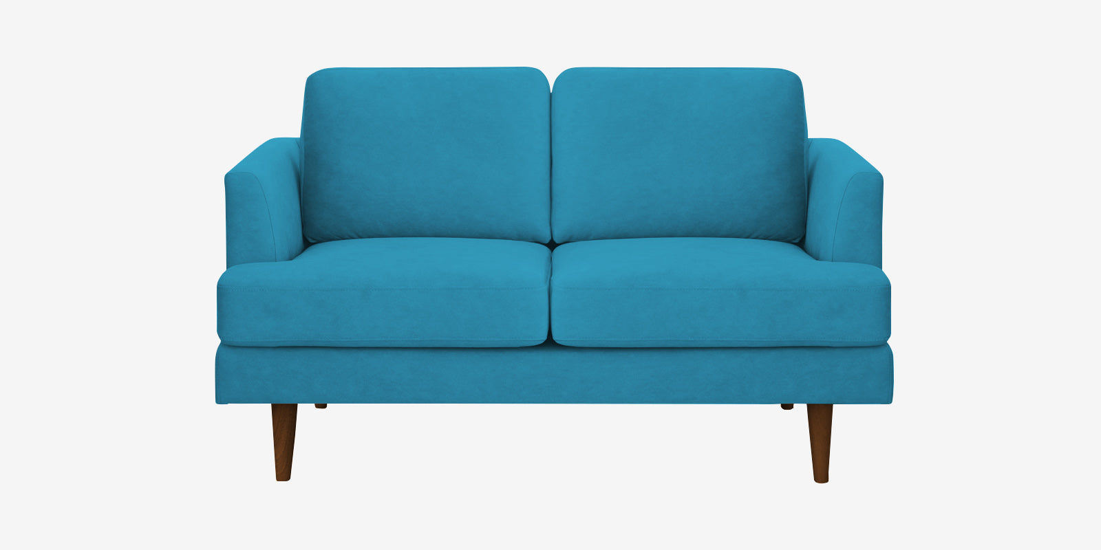 Motra Velvet 2 Seater Sofa in Aqua blue Colour