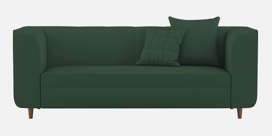 Sumo Velvet 3 Seater Sofa In Amazon Green Colour - Febonic Living