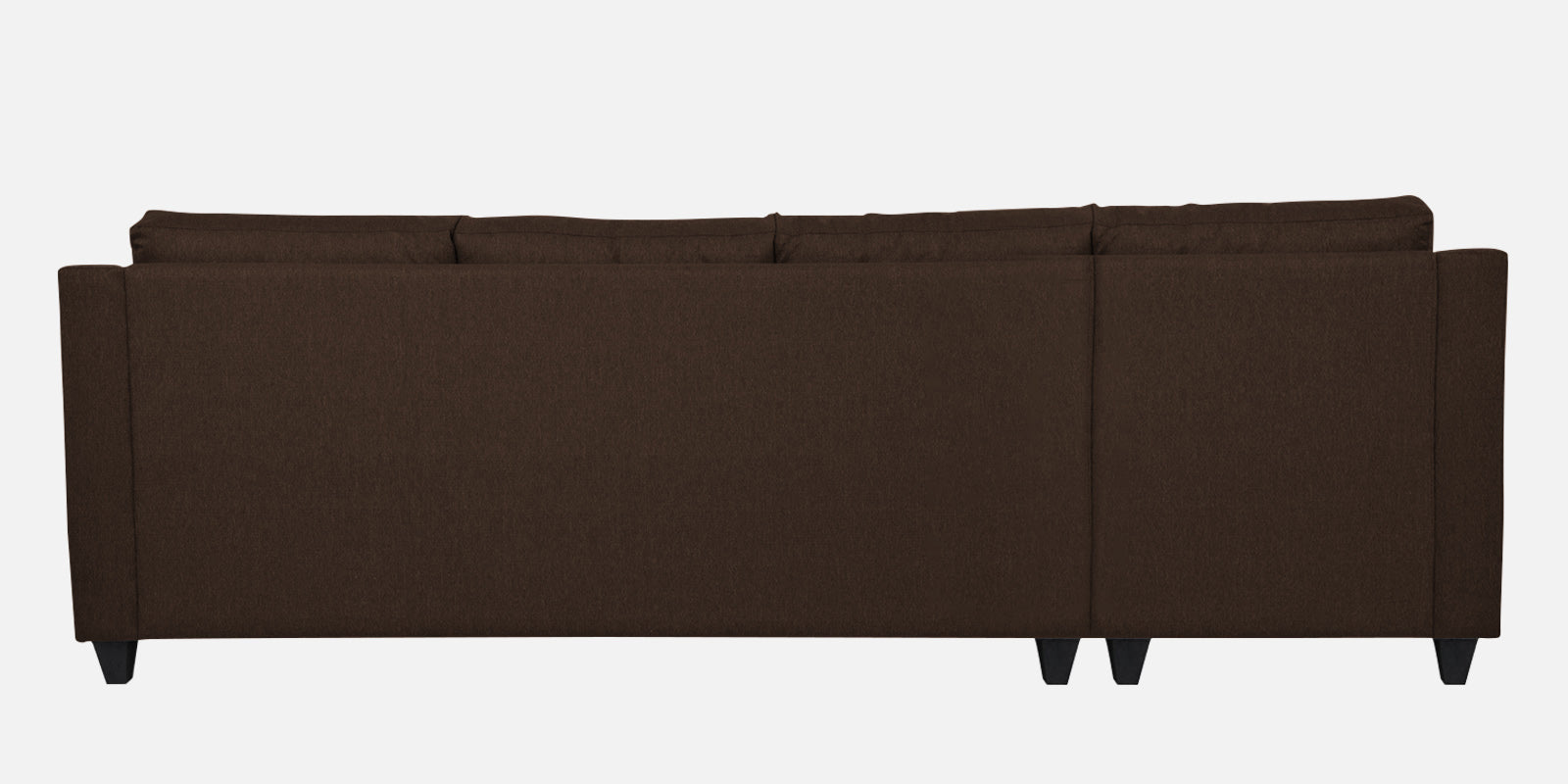 Welly Fabric RHS Sectional Sofa (3+Lounger) In Cidar Brown Colour