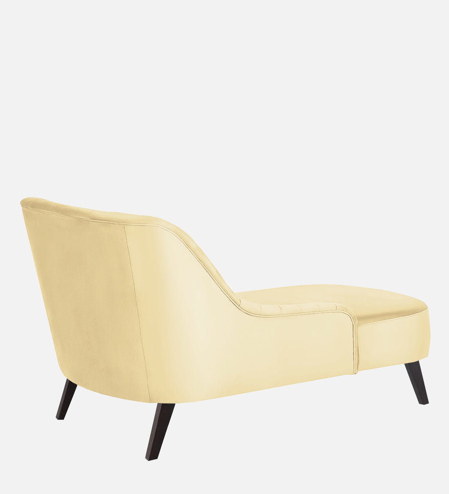 Flora Velvet Rhs Chaise Lounger In Sandy Beige Colour - Febonic Living