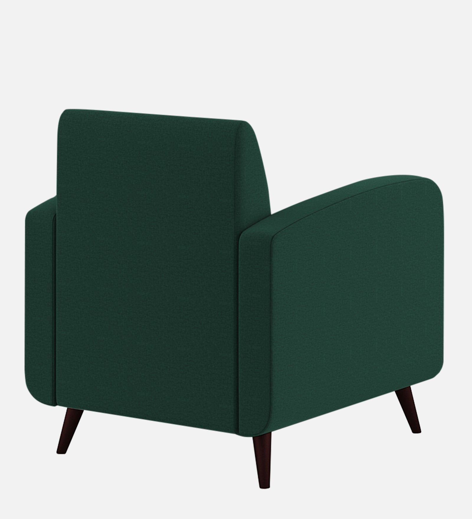 Wiki Velvet 1 Seater Sofa In Forest Green Colour - Febonic Living