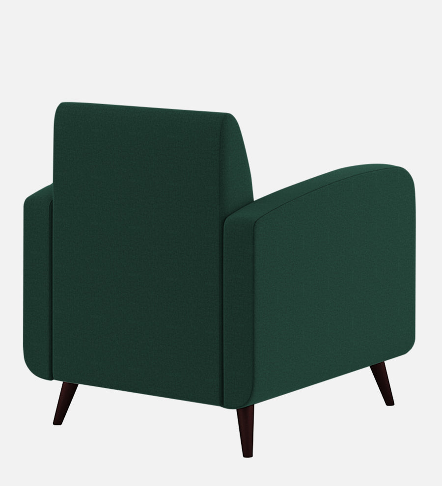 Wiki Velvet 1 Seater Sofa In Forest Green Colour - Febonic Living