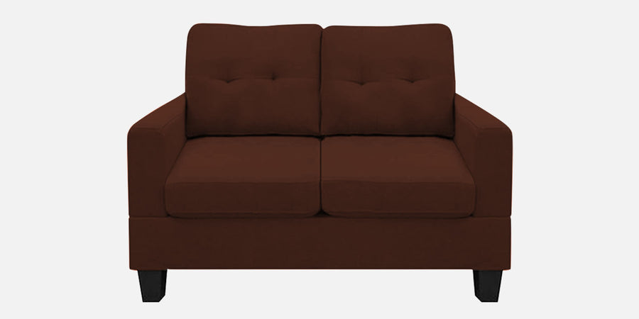 Thomas Fabric 2 Seater Sofa In Coffee Brown Colour - Febonic Living