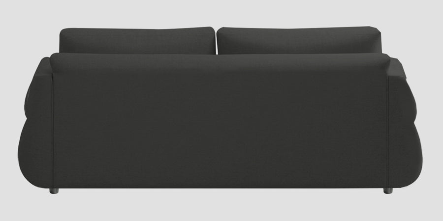 Jack Fabric 3 Seater Sofa In Charcoal Grey Colour - Febonic Living