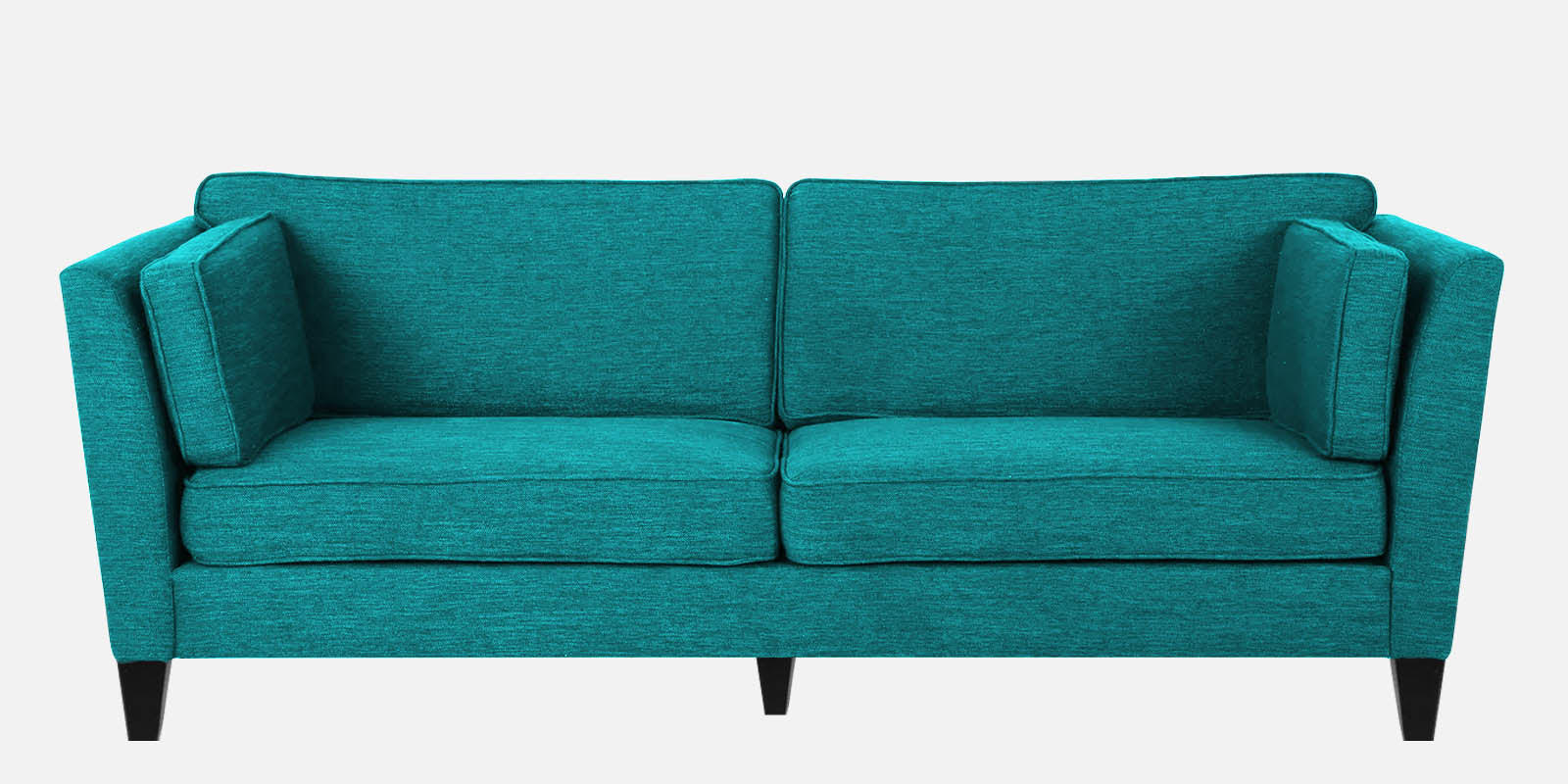 Nigar Fabric 3 Seater Sofa in Sea Green Colour