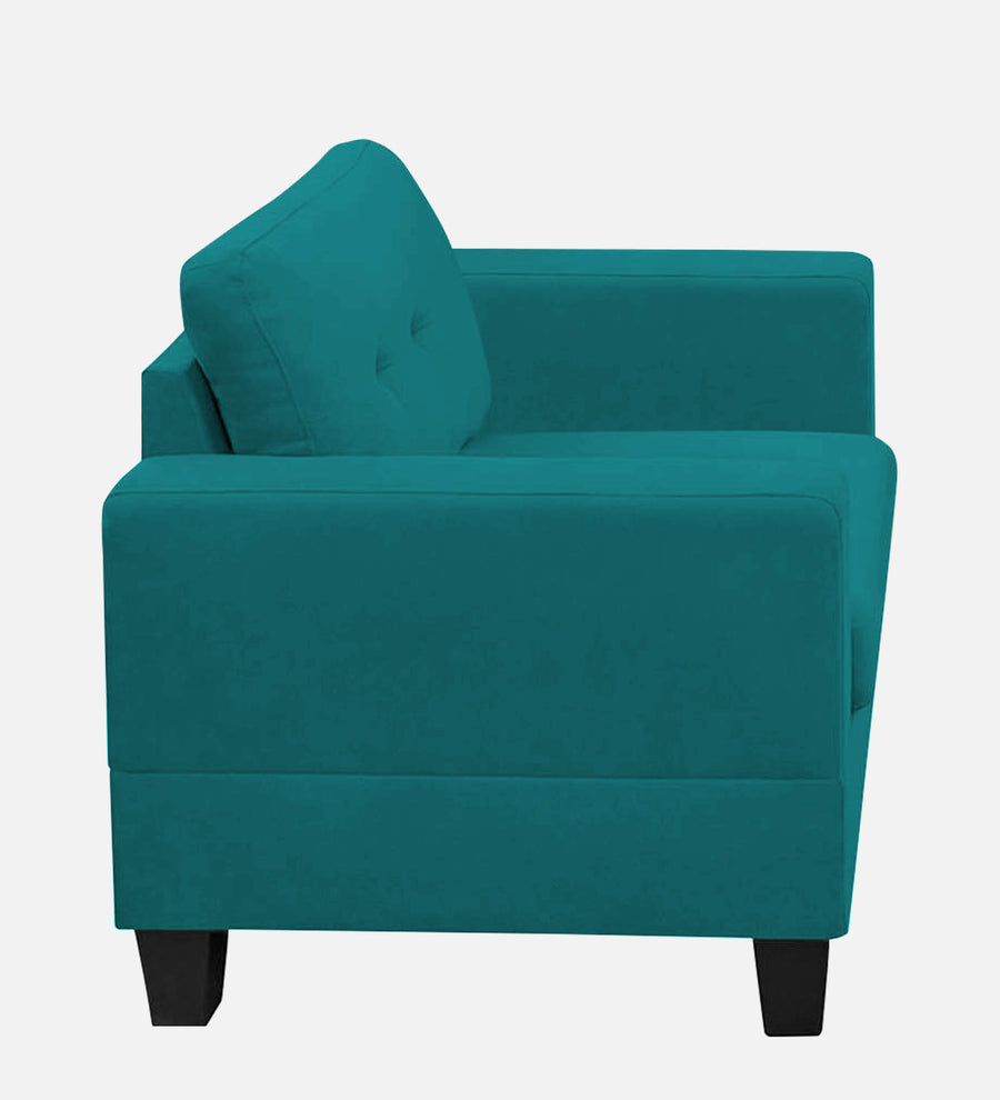 Thomas Fabric 1 Seater Sofa In Sea Green Colour - Febonic Living