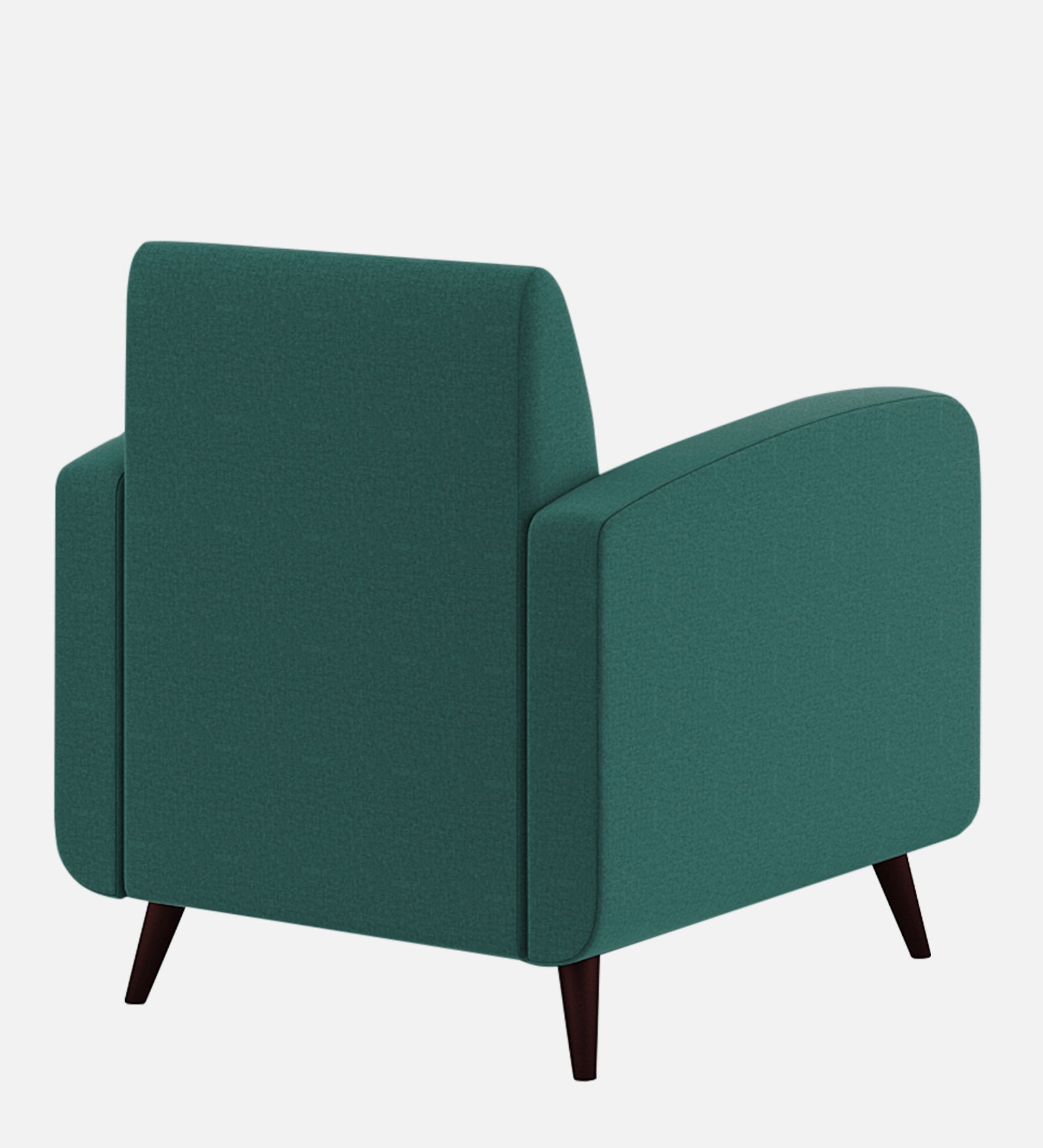 Wiki Velvet 1 Seater Sofa in Pine green Colour