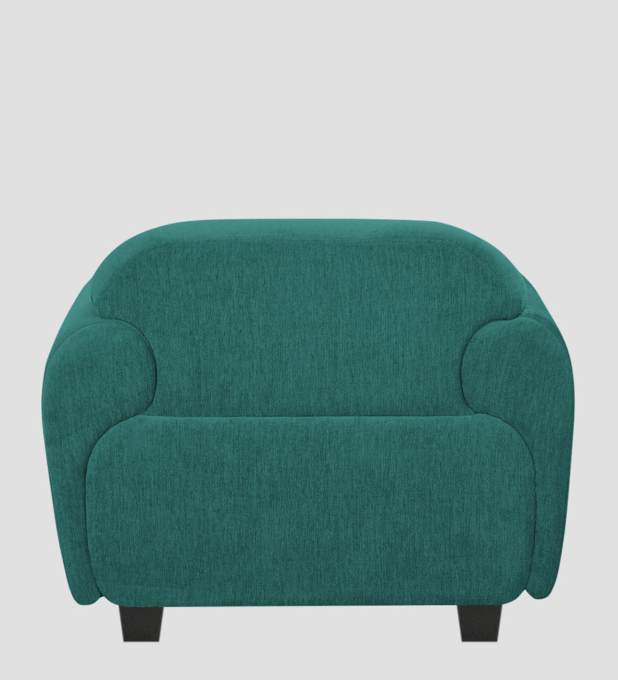 Apollo Fabric 1 Seater Sofa In Sea Green Colour - Febonic Living