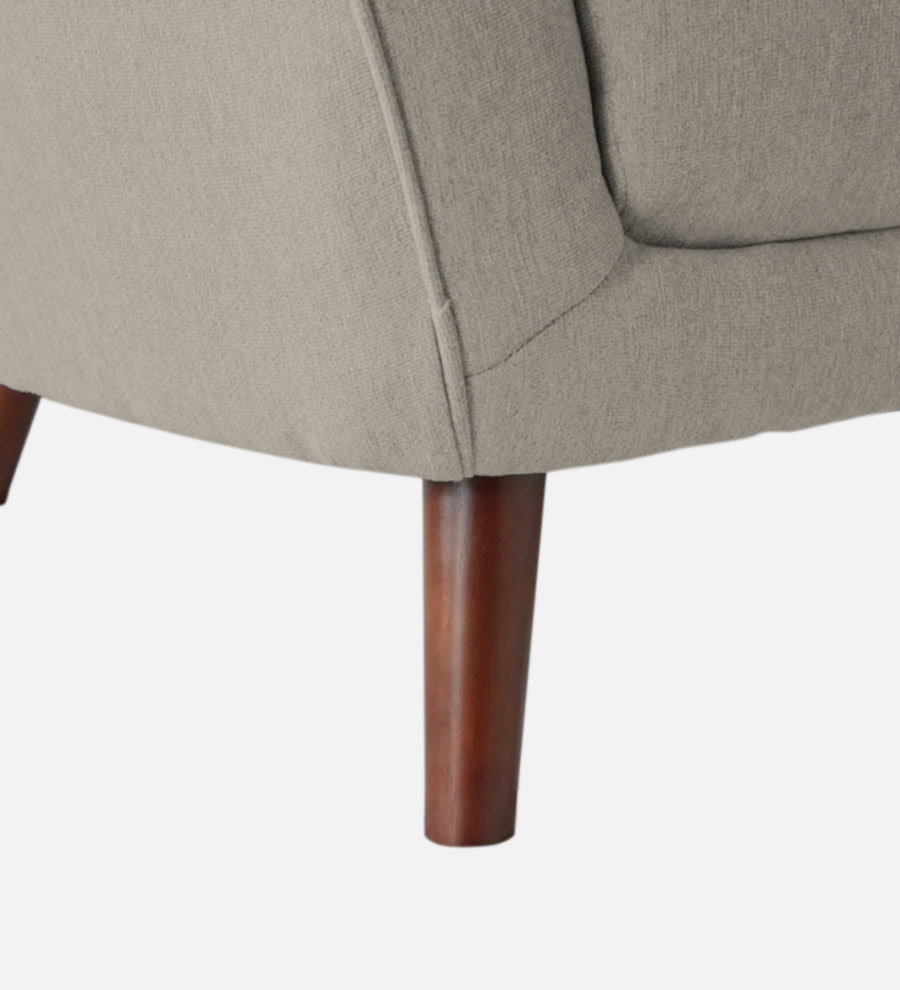 Benjamin Fabric 1 Seater Sofa In Ash Grey Colour - Febonic Living