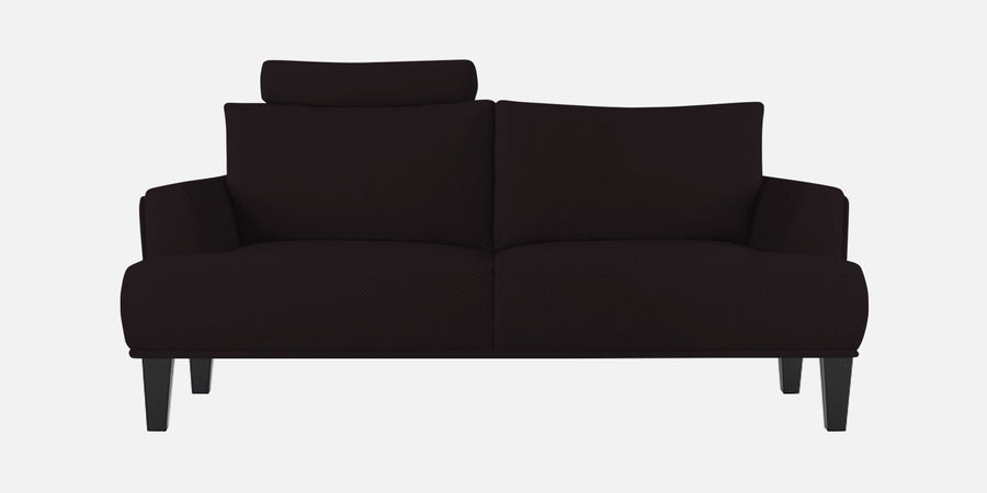 Como Fabric 2 Seater Sofa In Cara Brown Colour - Febonic Living