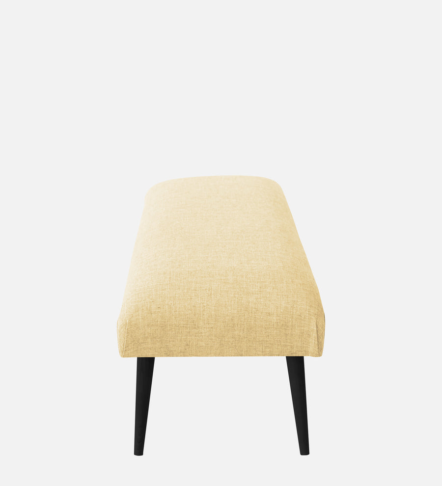 Adon Velvet Bench In Sandy Beige Colour - Febonic Living