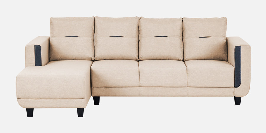 Perry Fabric Rhs Sectional Sofa 3 Lounger In Woom Beige Colour - Febonic Living