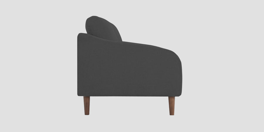 Elara Fabric 2 Seater Sofa In Stone Grey Colour - Febonic Living