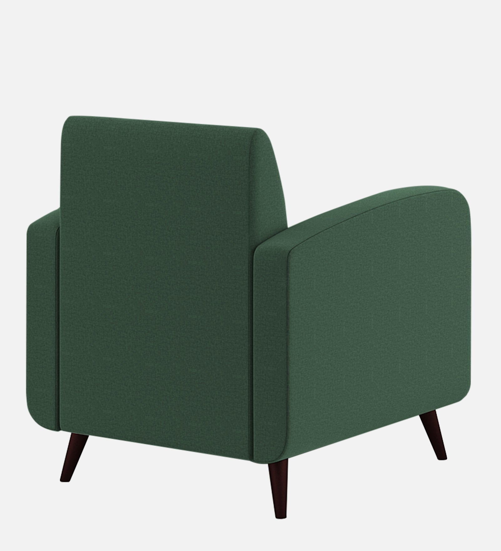 Wiki Velvet 1 Seater Sofa in Amazon Green Colour