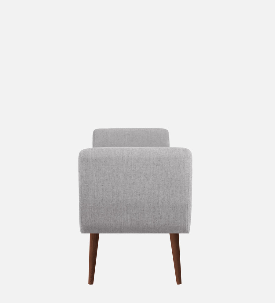 Cartes Velvet Bench In Concrete Grey Colour - Febonic Living