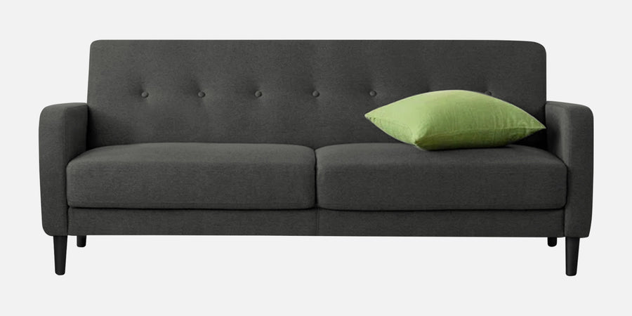 Marq Fabric 3 Seater Sofa In Charcoal Grey Colour - Febonic Living