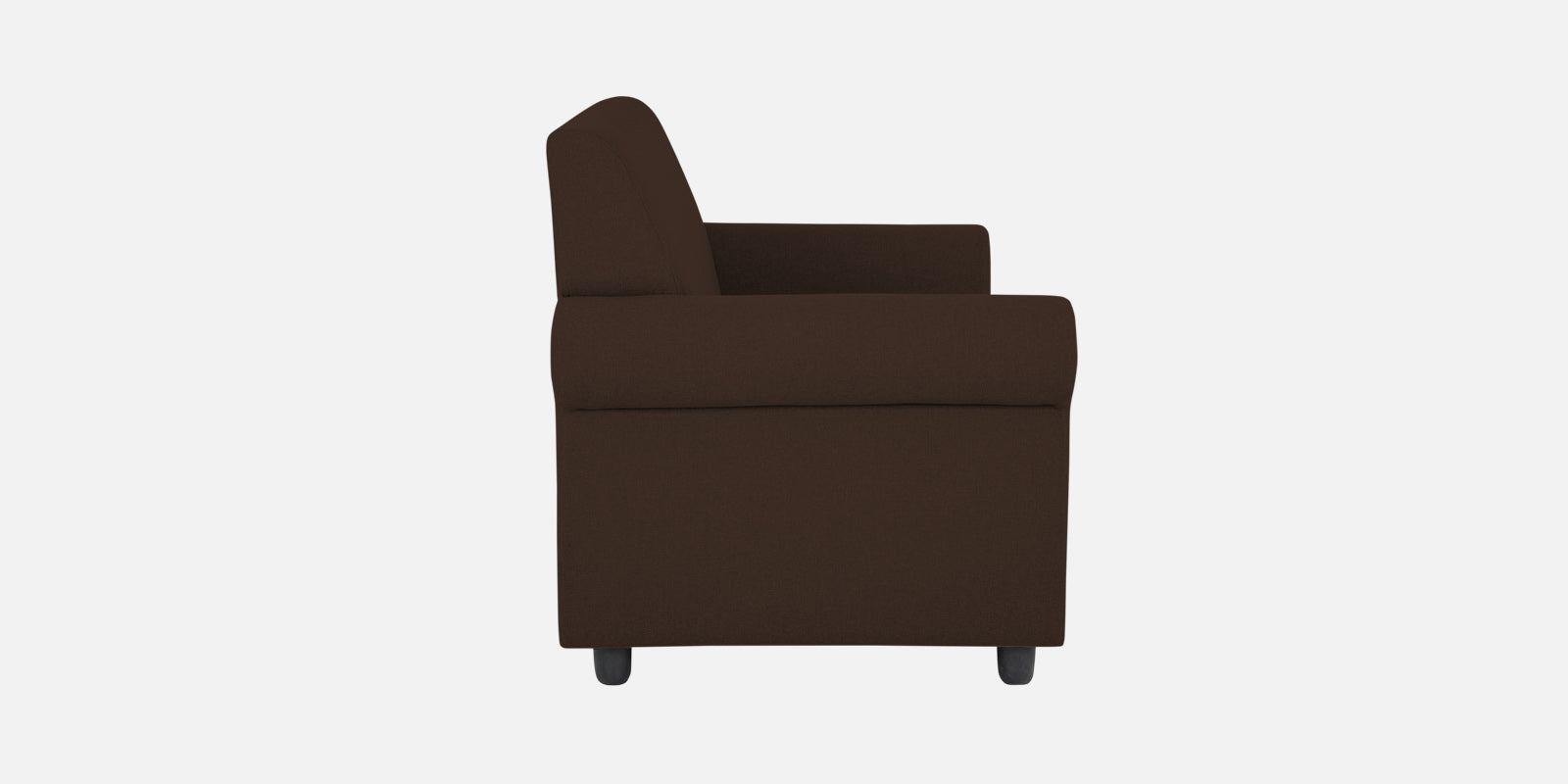 Ribby Fabric 2 Seater Sofa in Cidar Brown Colour