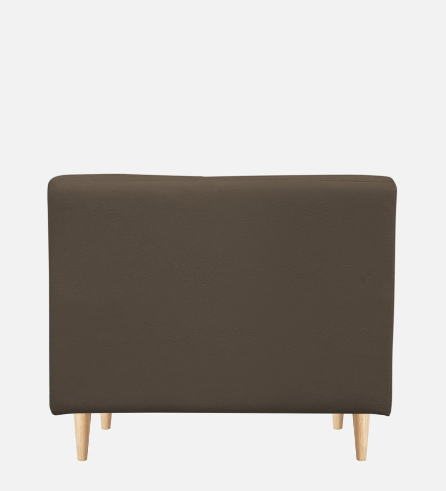 Woody Fabric 1 Seater Sofa In Broco Dust Colour - Febonic Living