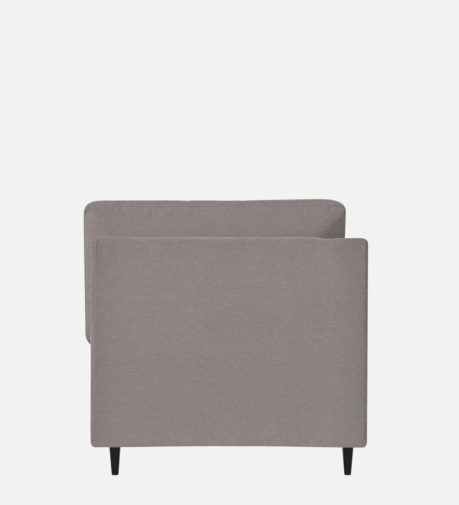 Jonze Velvet Rhs Chaise Lounger In Pearl Grey Colour - Febonic Living