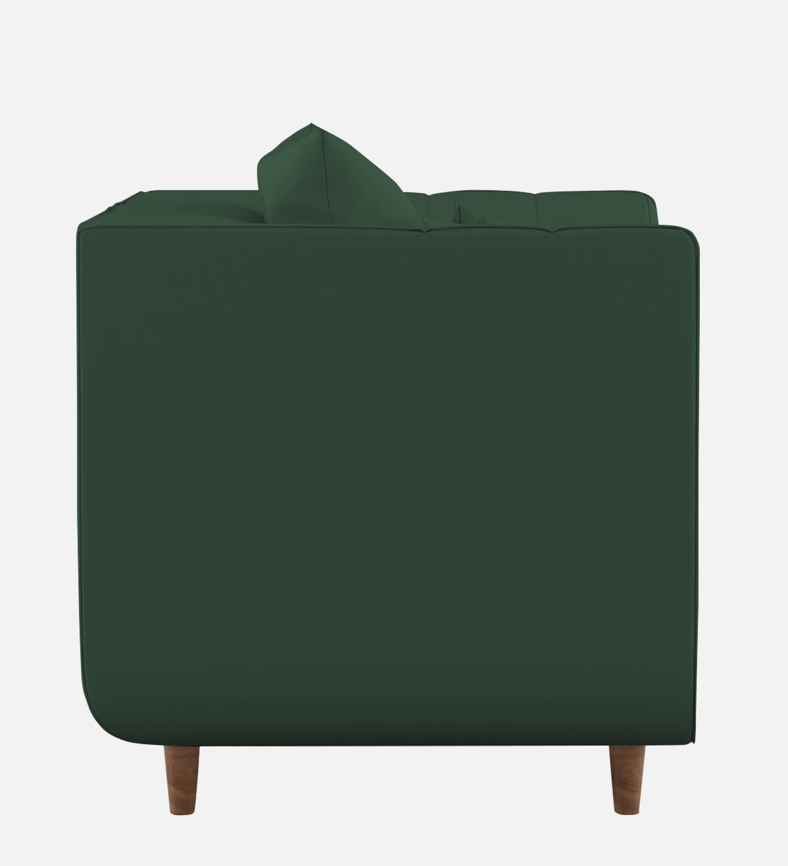 Sumo Velvet 1 Seater Sofa in Amazon Green Colour