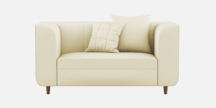Sumo Velvet 2 Seater Sofa In Warm White Colour - Febonic Living