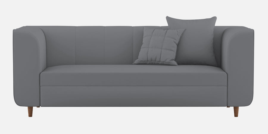 Sumo Velvet 3 Seater Sofa In Pubble Grey Colour - Febonic Living