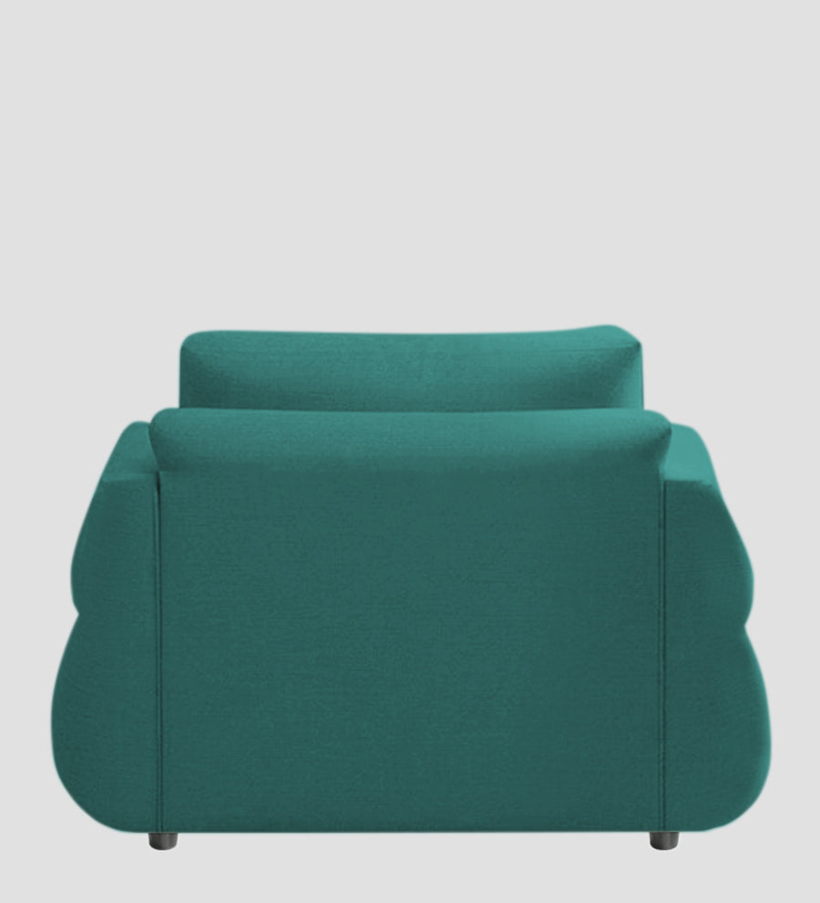 Jack Fabric 1 Seater Sofa In Sea Green Colour - Febonic Living