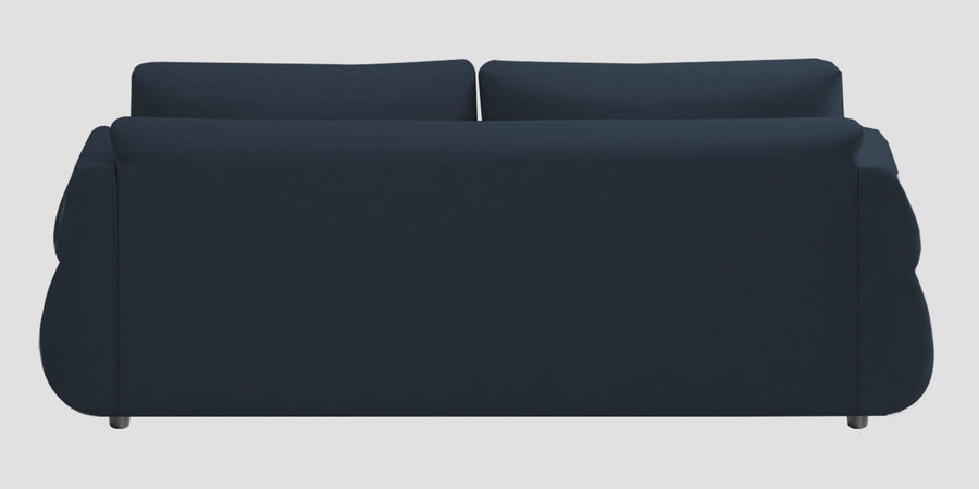 Jack Fabric 3 Seater Sofa In Denim Blue Colour - Febonic Living