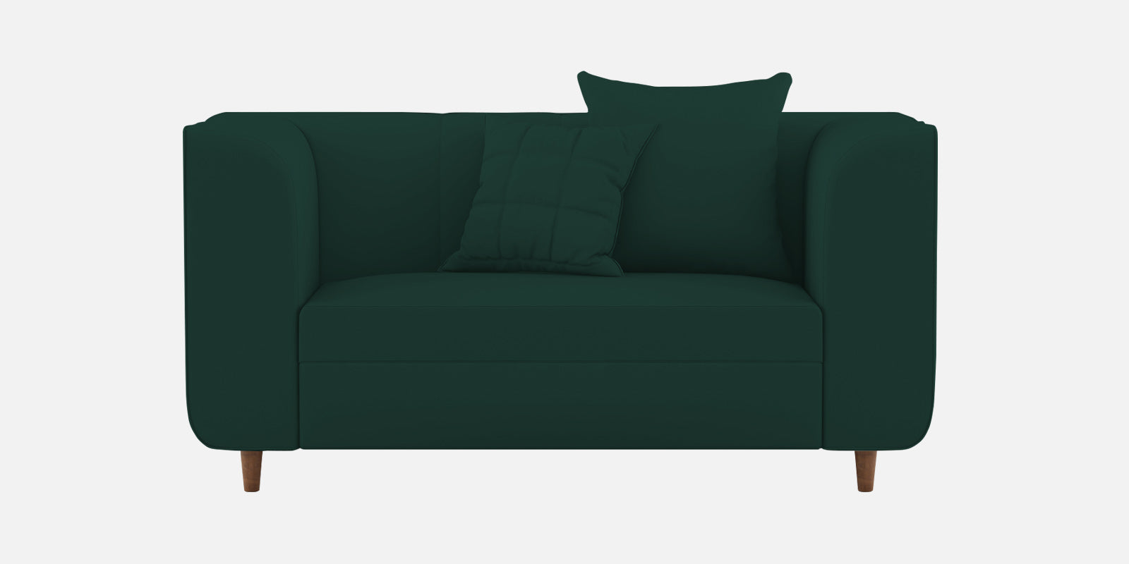 Sumo Velvet 2 Seater Sofa in Forest Green Colour