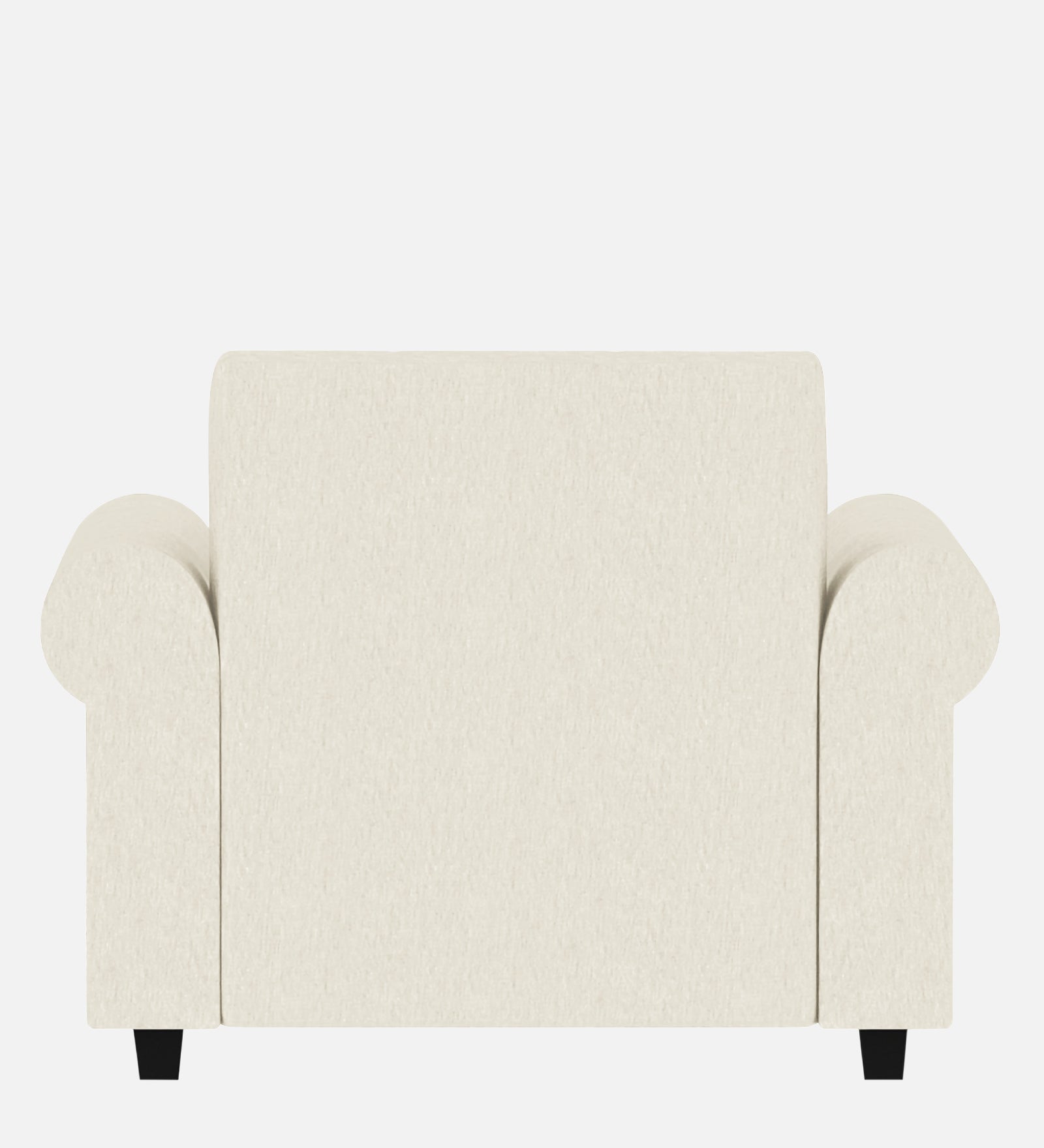 Derado Fabric 1 Seater Sofa in Ivory Cream Colour