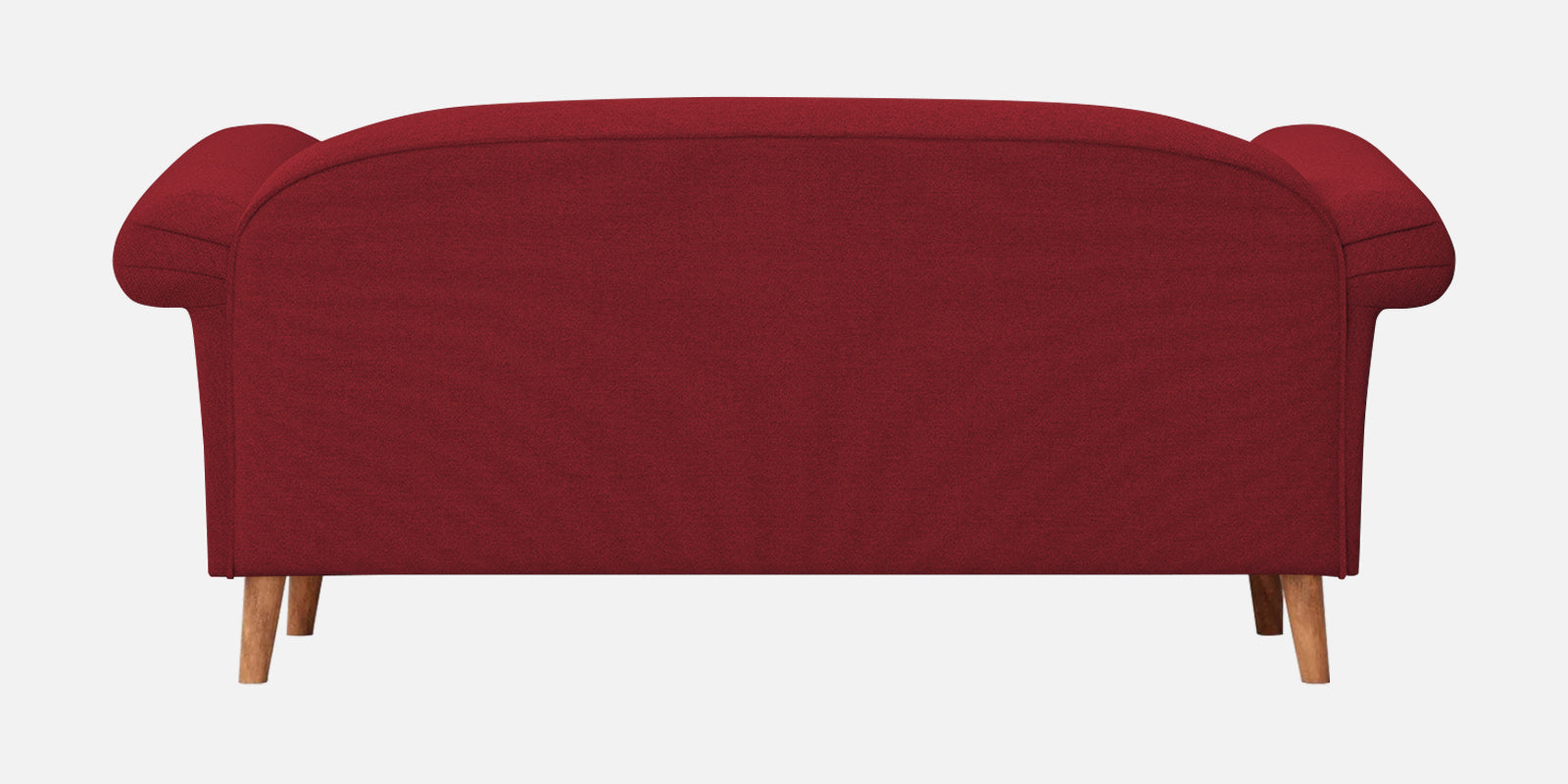 Barber Fabric 2 Seater Sofa In Chilli Red Colour - Febonic Living