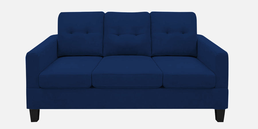Thomas Fabric 3 Seater Sofa In Royal Blue Colour - Febonic Living