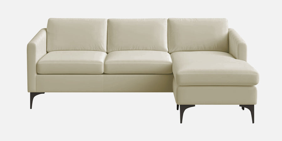 Haru Fabric Lhs Sectional Sofa 2 Lounger In Warm White Colour - Febonic Living