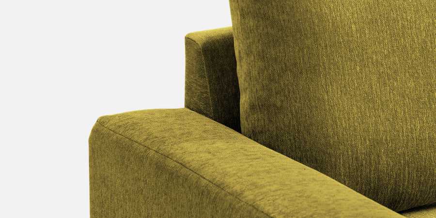 Kara Fabric 2 Seater Pull Out Sofa Cum Bed In Parrot Green Colour - Febonic Living