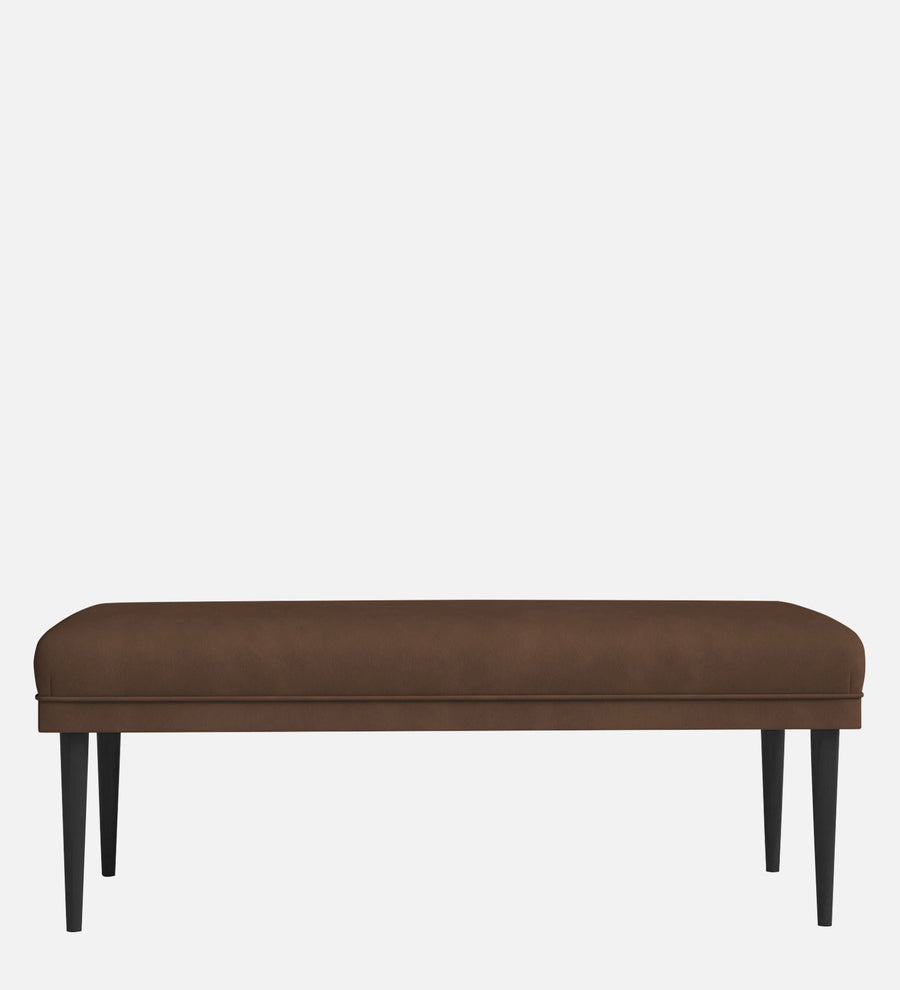 Summer Fabric Bench In Chestnut Brown Colour - Febonic Living