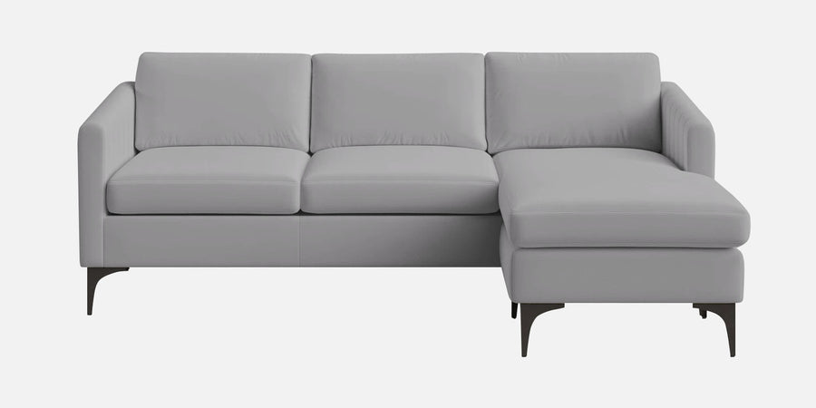 Haru Fabric Lhs Sectional Sofa 2 Lounger In Concrete Grey Colour - Febonic Living