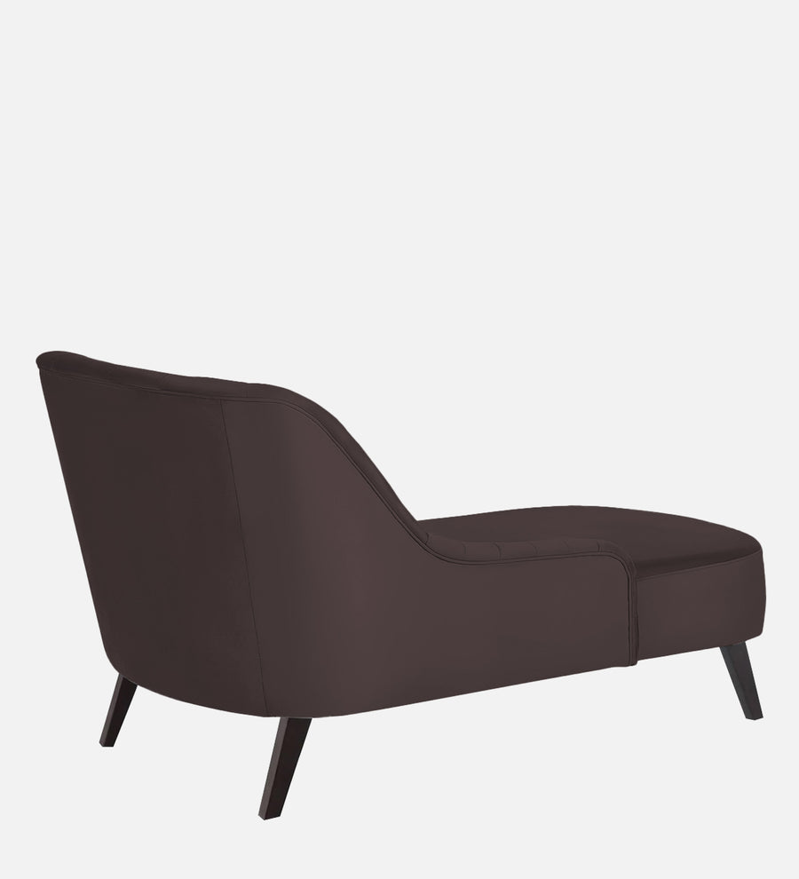 Flora Velvet Rhs Chaise Lounger In Mocha Brown Colour - Febonic Living