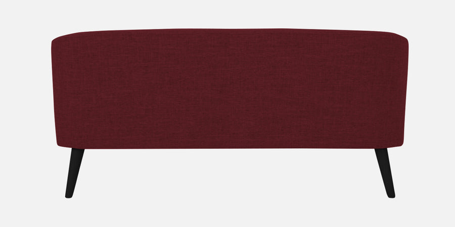 Casper Fabric 3 Seater Sofa In Blood Maroon Colour - Febonic Living