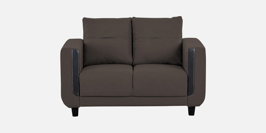 Perry Fabric 2 Seater Sofa In Caspa Brown Colour - Febonic Living