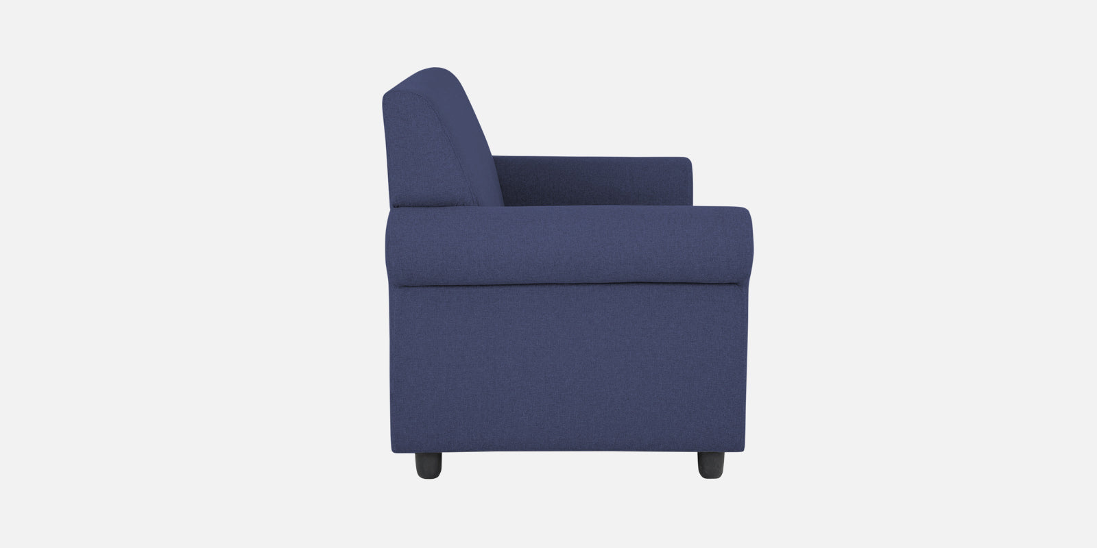 Ribby Fabric 2 Seater Sofa in Slate Blue Colour