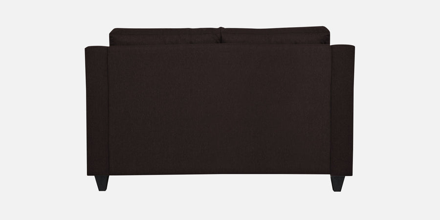 Welly Fabric 2 Seater Sofa In Dark Brown Colour - Febonic Living