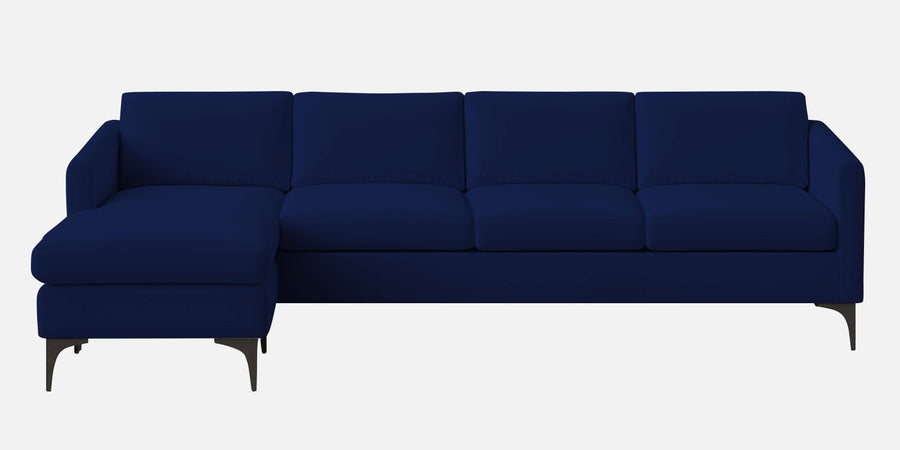 Haru Fabric Rhs Sectional Sofa 3 Lounger In Imperial Blue Colour - Febonic Living