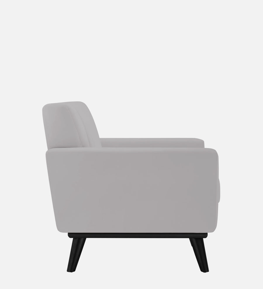 Tucker Velvet 1 Seater Sofa In Concrete Grey Colour - Febonic Living
