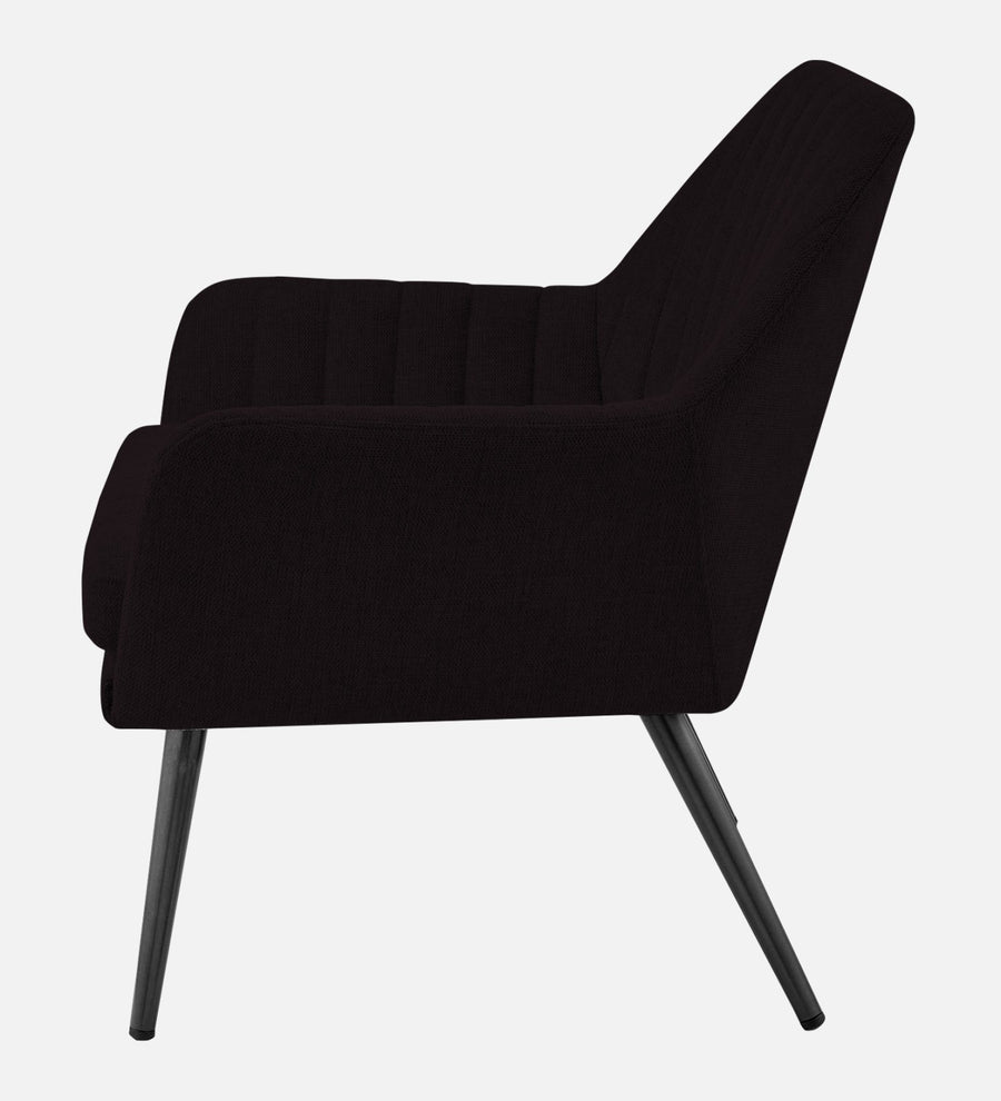 Bella Fabric Arm Chair In Cara Brown Colour - Febonic Living