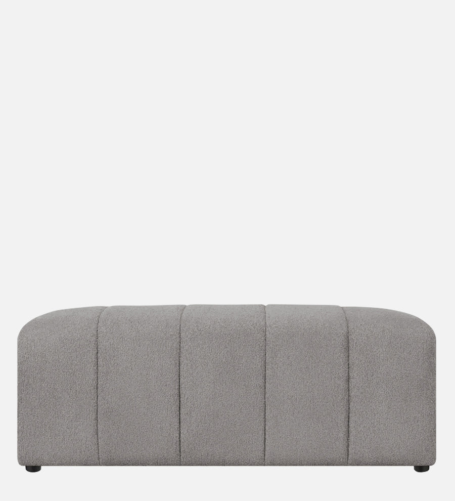 Rexi Boucle Fabric Bench In Swedan Gary Colour - Febonic Living